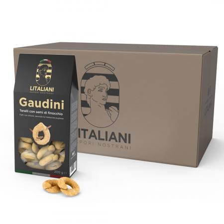 Gaudini-Taralli aux graines de fenouil 200 g Cod.: LIT0002