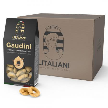 Gaudini-Taralli aux graines de fenouil 200 g Cod.: LIT0002