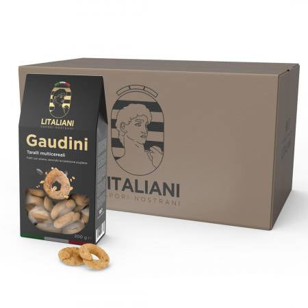 Gaudini- Taralli multicéréales 200 g Cod.: LIT0007