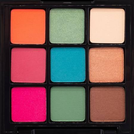 Palette d’ombres à paupières 9 couleurs - Summer Breeze 18 g Cod.: MKPL04