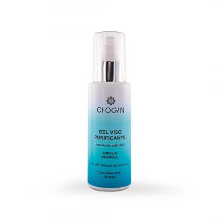 GEL POUR LE VISAGE PURIFIANT AVEC ACIDE SALICYLIQUE POUR LES PEAUX IMPURES ET AVEC ACNÉ 100mlCod.: GEL01