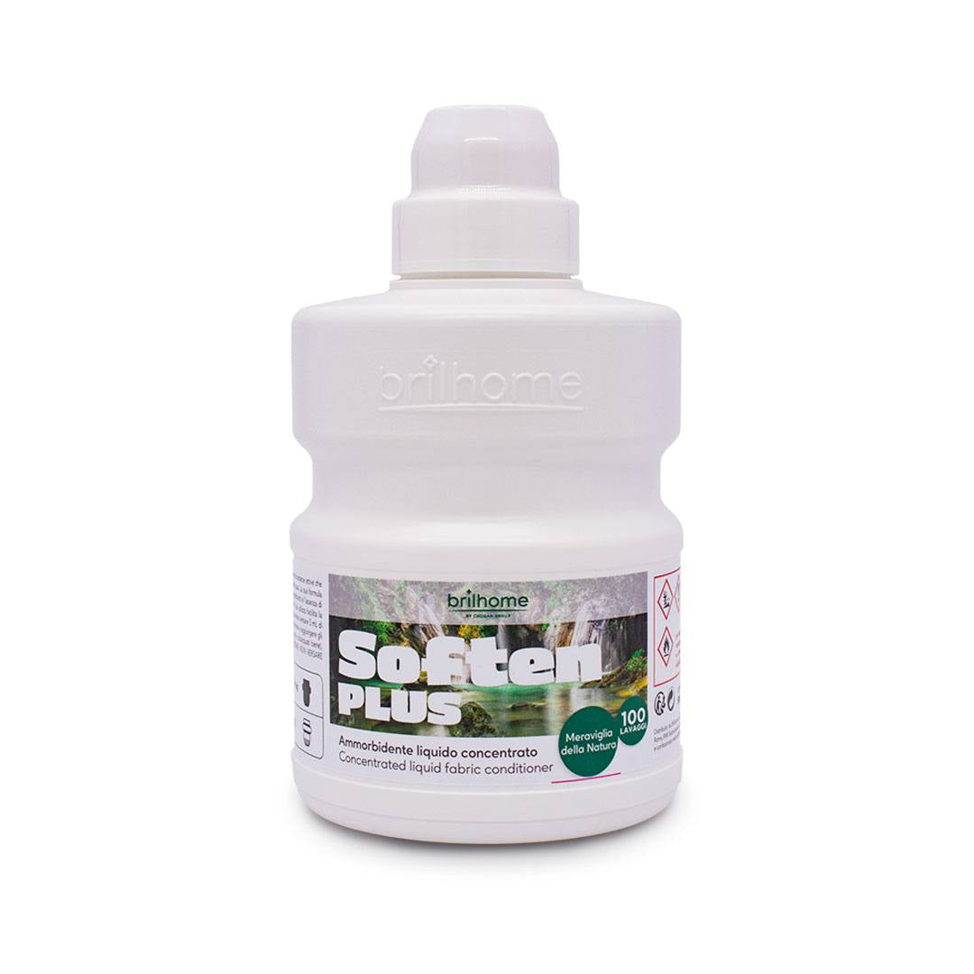 Soften Plus ‘Merveilles de la nature’ - Adoucissant liquide concentré 100 lavages ( VEGAN ) 500 mL Cod.: BH0012