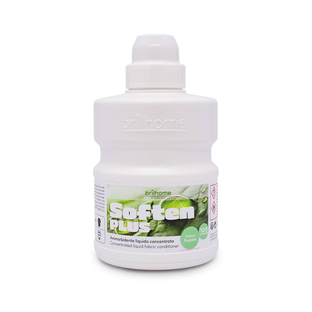 Soften Plus 'Rosée fraîche' - Adoucissant liquide concentré (VEGAN) Cod.: BH0014