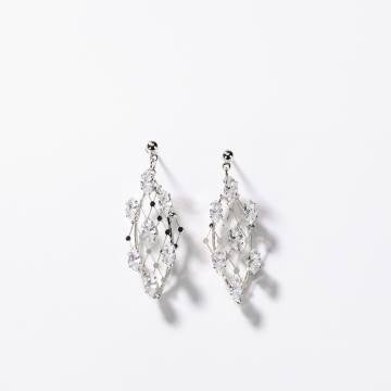 Parure Constellation en métal rhodié Cod.: BIGCD047