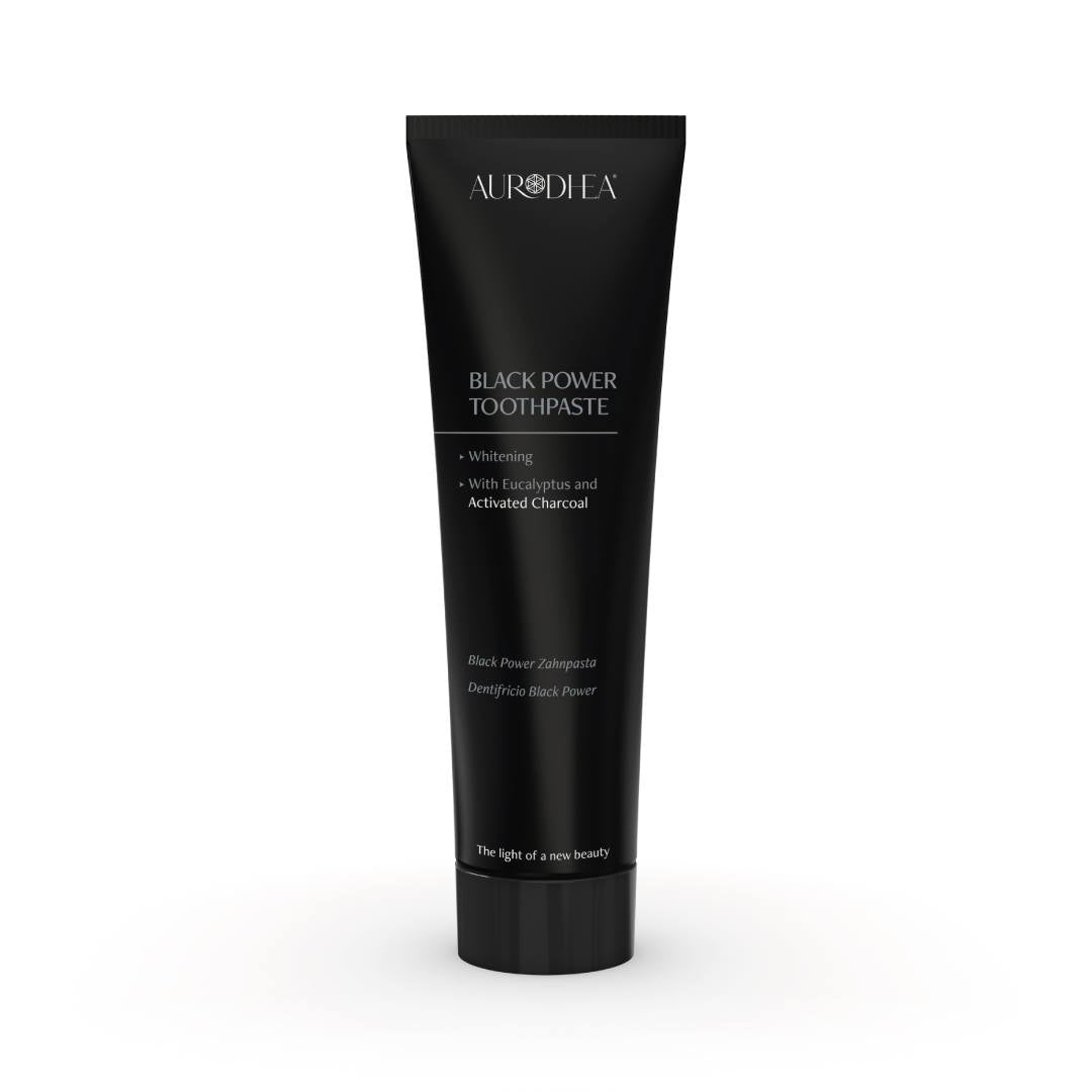 Dentifrice Black Power au charbon actif Enrichi en huile essentielle d’Eucalyptus