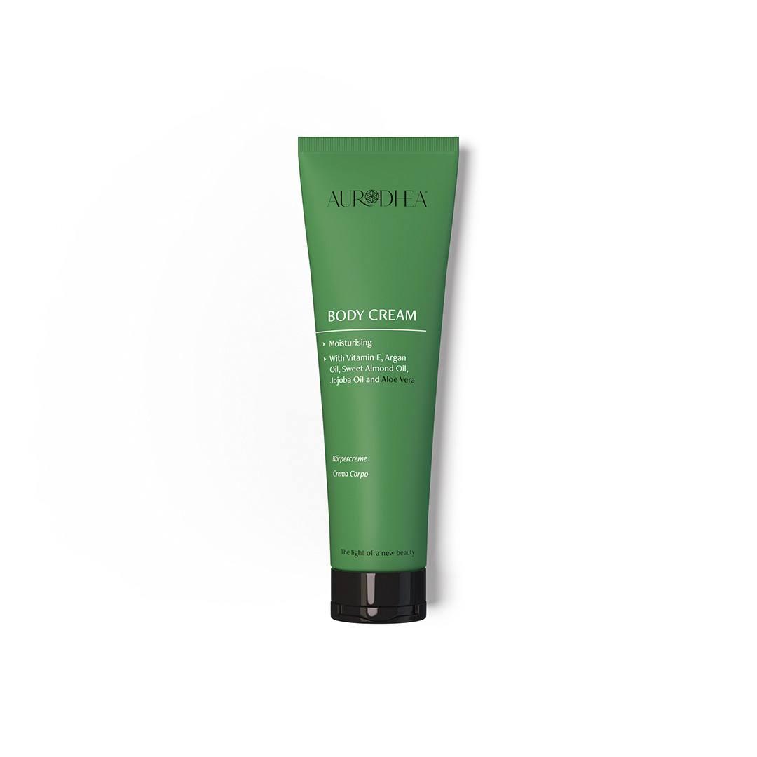 Crème corps à l’Aloe Vera - 150 ml Enrichie en huile d’Argan, huile d’amande, huile de Jojoba et Vitamine E Cod.: CR30B