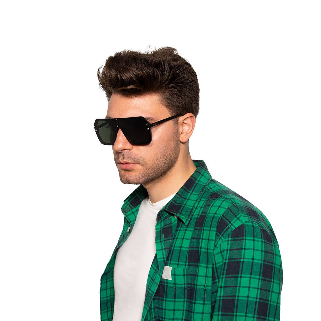 LUNETTES DE SOLEIL « MIAMI » MATT BLACK Cod.: KL0006WH