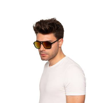 LUNETTES DE SOLEIL «LEBOWSKI» SHINY BLACK Cod.: KL0034