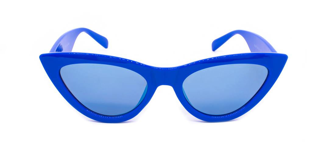 LUNETTES DE SOLEIL « KELLY » SHINY BLUE Cod.: KL0047WH