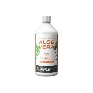 JUS ET PULPE D’ALOE VERA AVEC DU THÉ VERT Cod.: INTB011