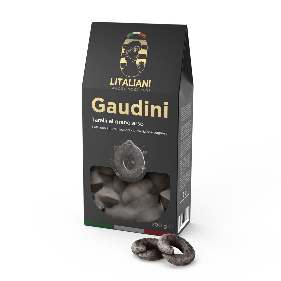 Gaudini- Taralli au blé brûlé 200 g