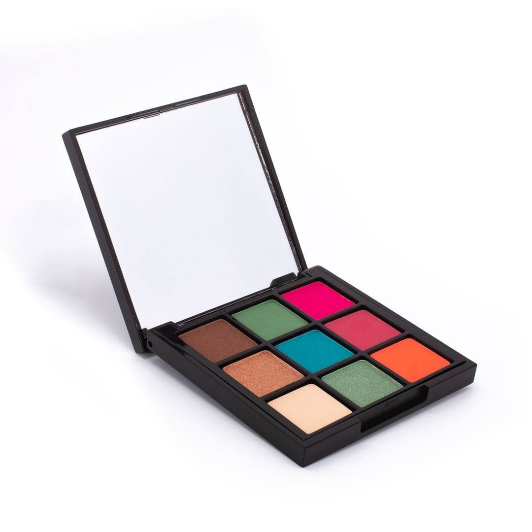 Palette d’ombres à paupières 9 couleurs - Summer Breeze 18 g Cod.: MKPL04