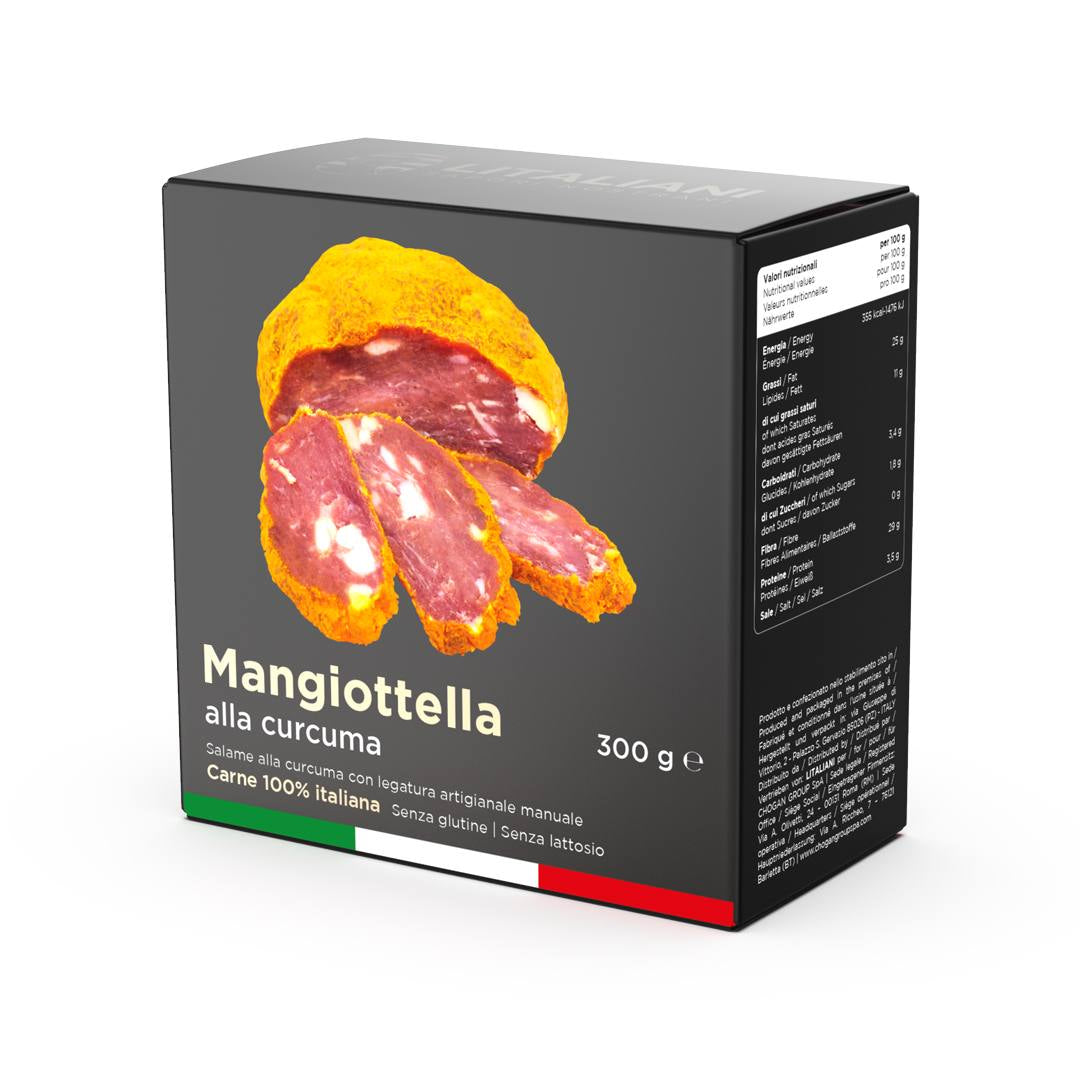 Mangiottella au curcuma 300 g Cod.: LIT0062