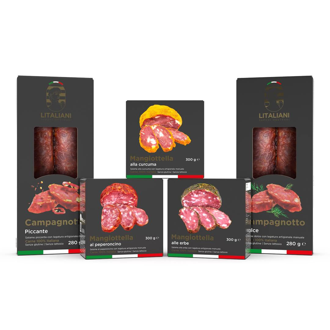 ASTY MIX - Format Économique (5 paquets de salami) Cod.: LIT0068