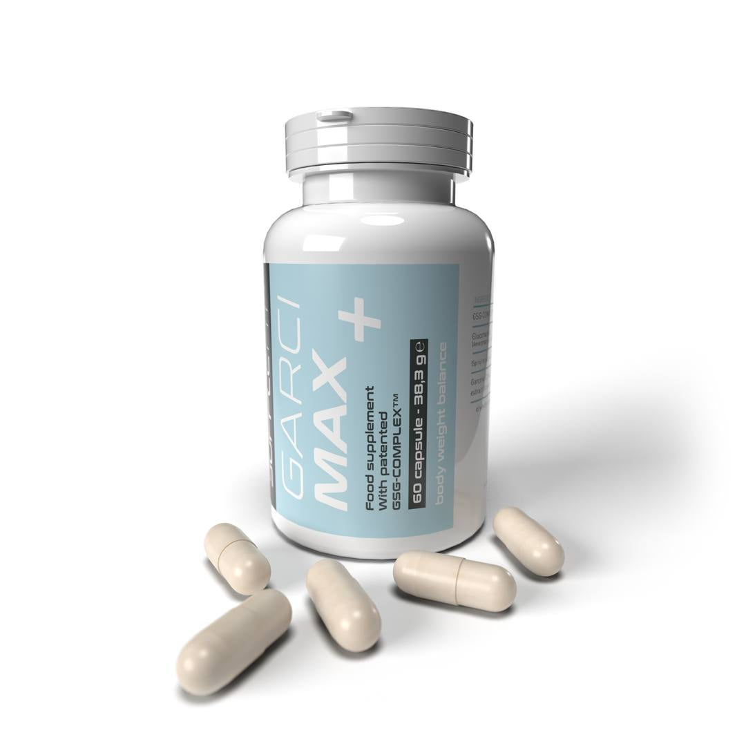Complément alimentaire en gélules GARCI MAX+ Avec complexe breveté GSG-COMPLEX™ Cod.: INTB044