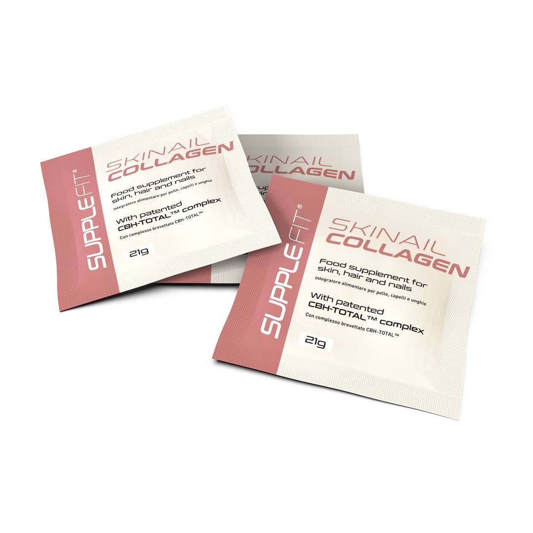 SKINAIL COLLAGEN - Complément alimentaire pour la peau, les cheveux et les ongles Avec le complexe breveté CBH-TOTAL™ Cod.: INTB042