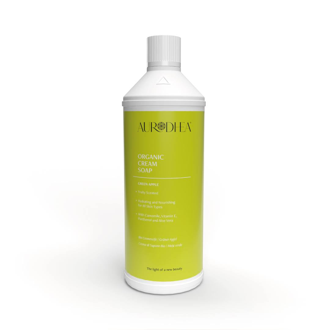 Crème de savon - 1000 ml Enrichie en Camomille, Vitamine E, Panthénol et Aloe vera