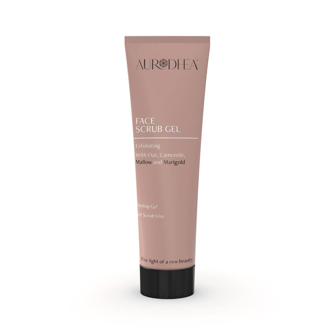 Gel exfoliant visage - 50 ml Enrichi en Avoine, Camomille, Mauve et Calendula Cod.: CR09B