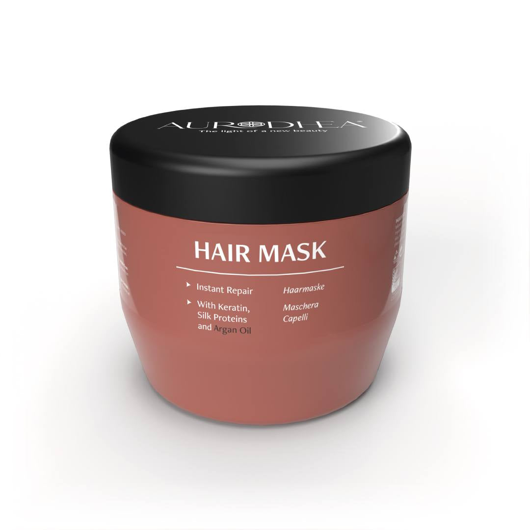 Masque capillaire démêlant à l'huile d'argan - 500 ml Enrichi en Kératine et en protéines de Soie Cod.: CAP24B