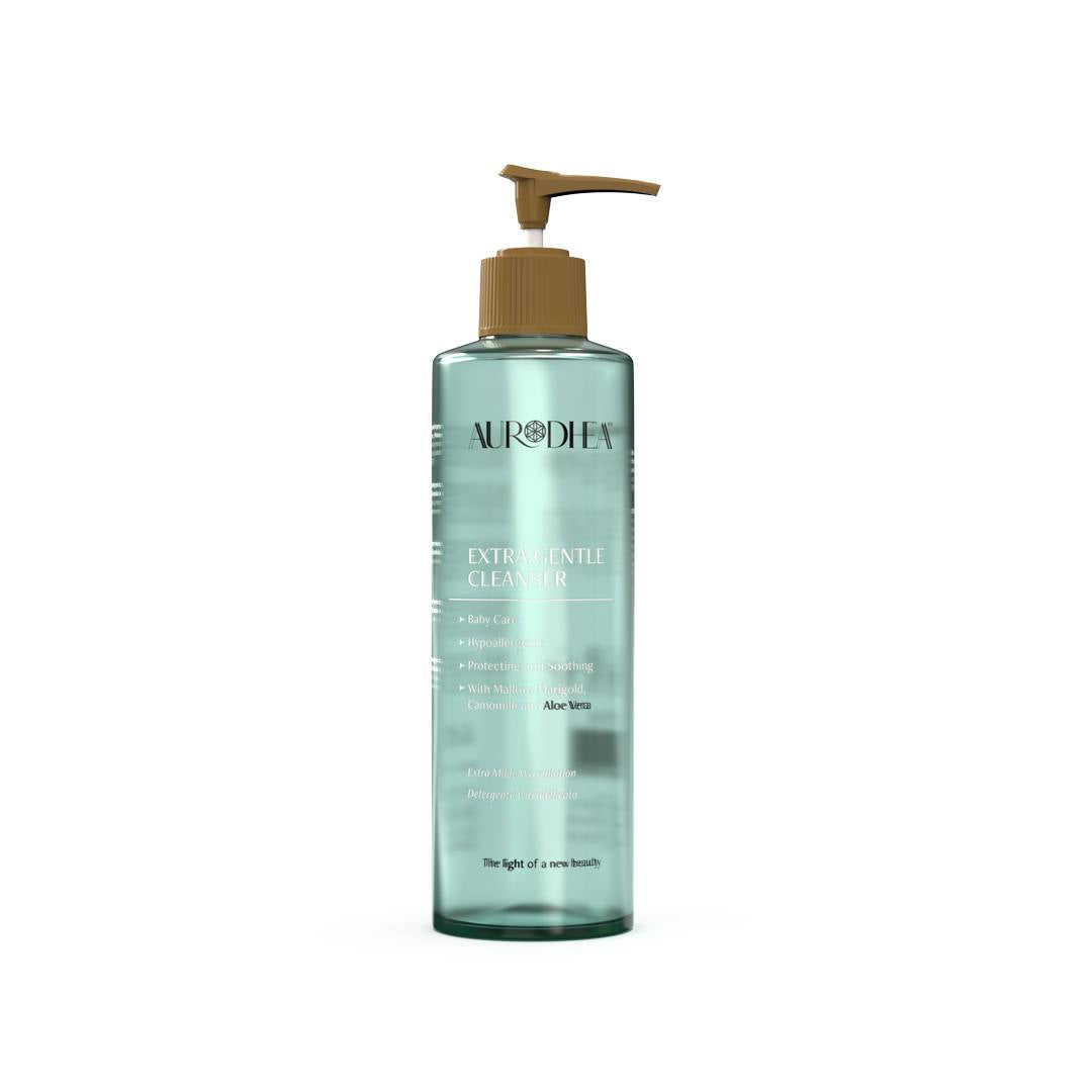 Nettoyant Bébé extra-doux - 260 ml Enrichi en Aloe Vera, Mauve, Calendula et Camomille Cod.: SP06B