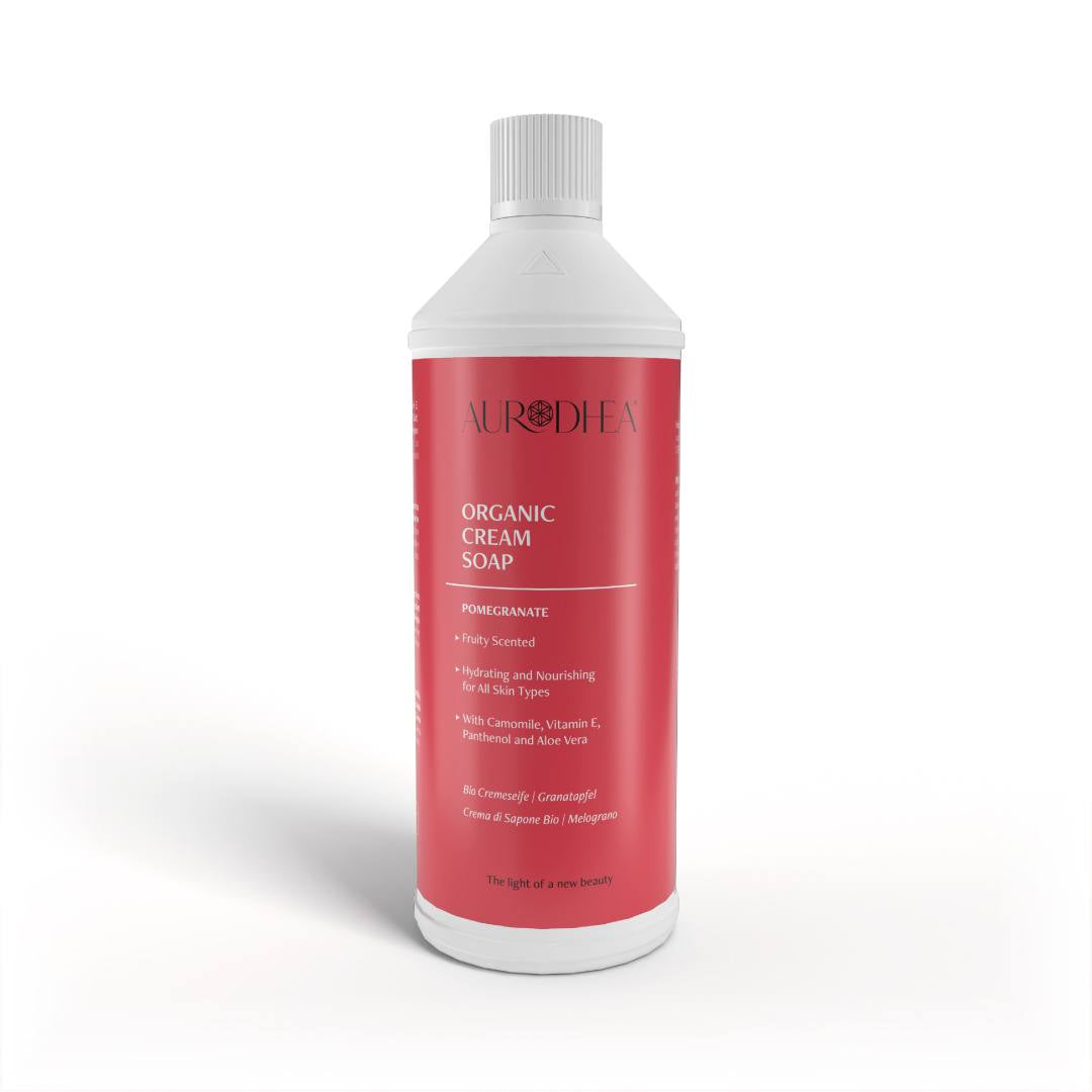Crème de savon - 1000 ml Enrichie en Camomille, Vitamine E, Panthénol et Aloe vera