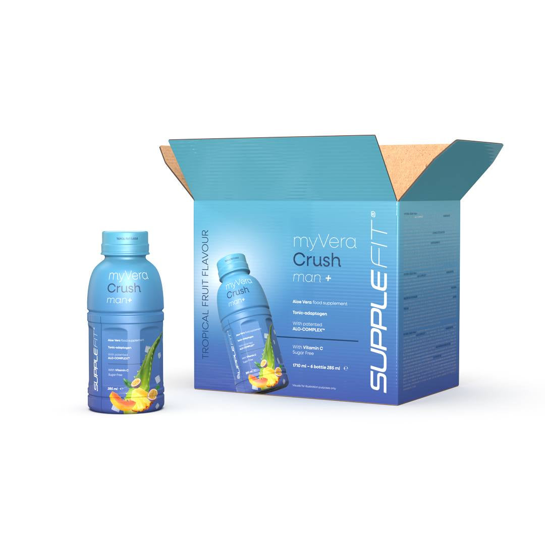 MYVERA CRUSH Man + | Complément alimentaire en bouteille unidose