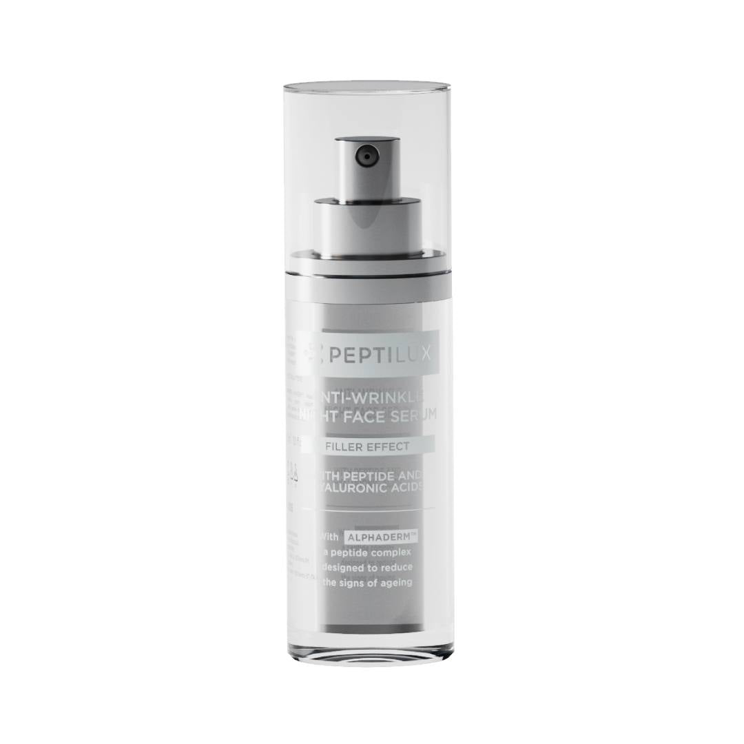 Peptilux - Sérum de nuit visage antirides « effet filler » avec ALPHADERM™ - 30 ml Cod.: LUX005
