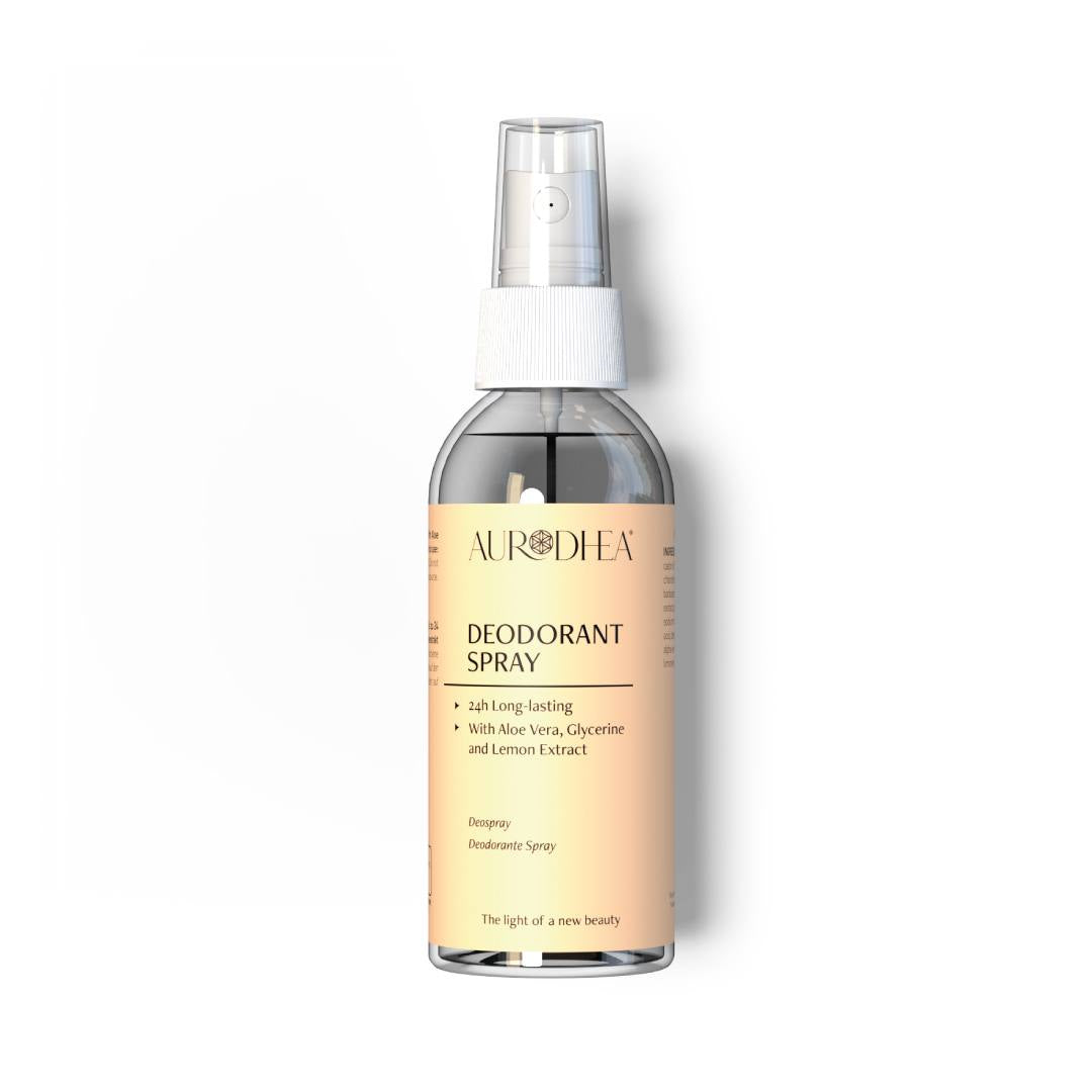 Déodorant spray longue durée | 24h - 80 ml Enrichi en Aloe Vera, Glycérine et extrait de Citron Cod.: DEOS04B
