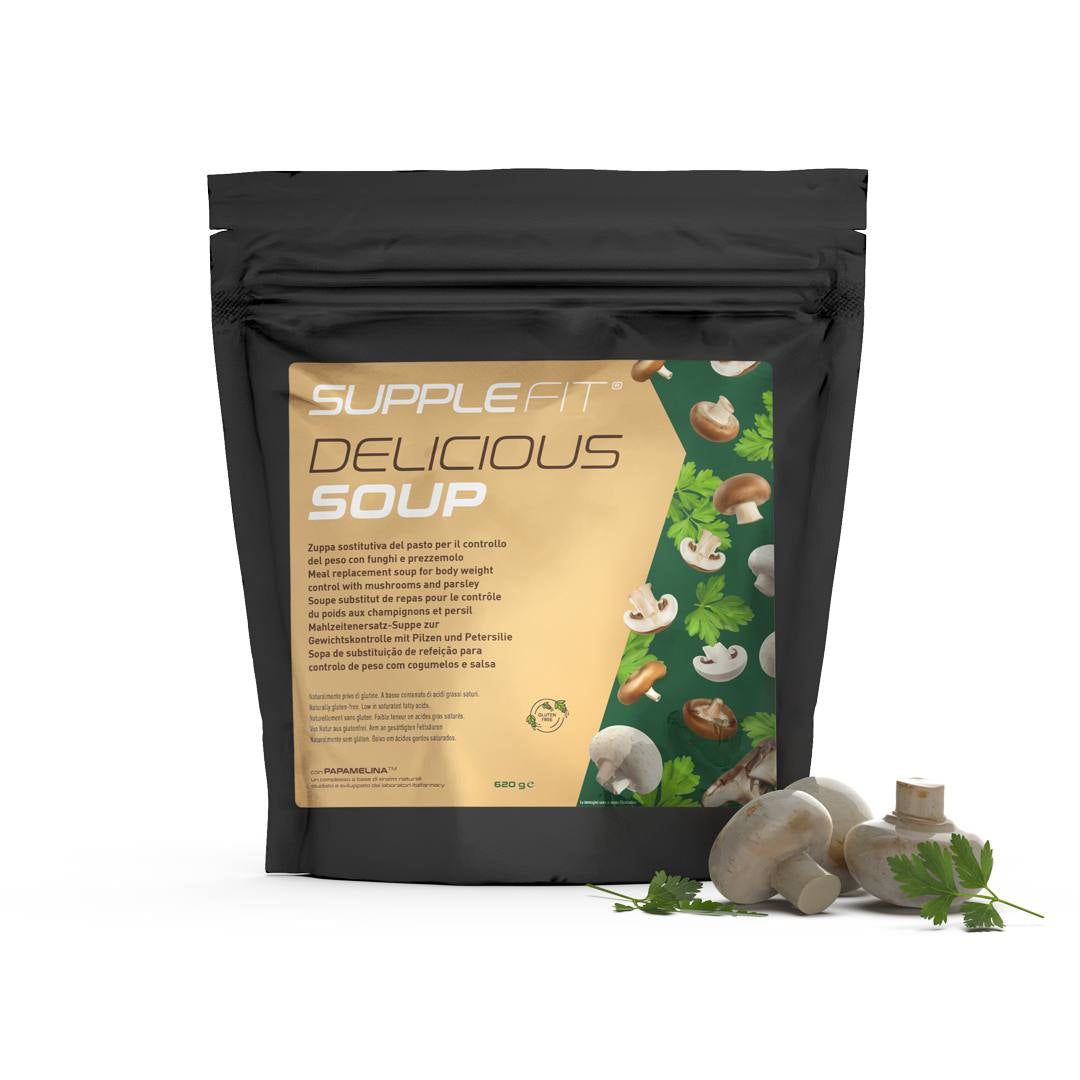 DELICIOUS SOUP champignons et persil- avec Papamelina™ Cod.: SU0024