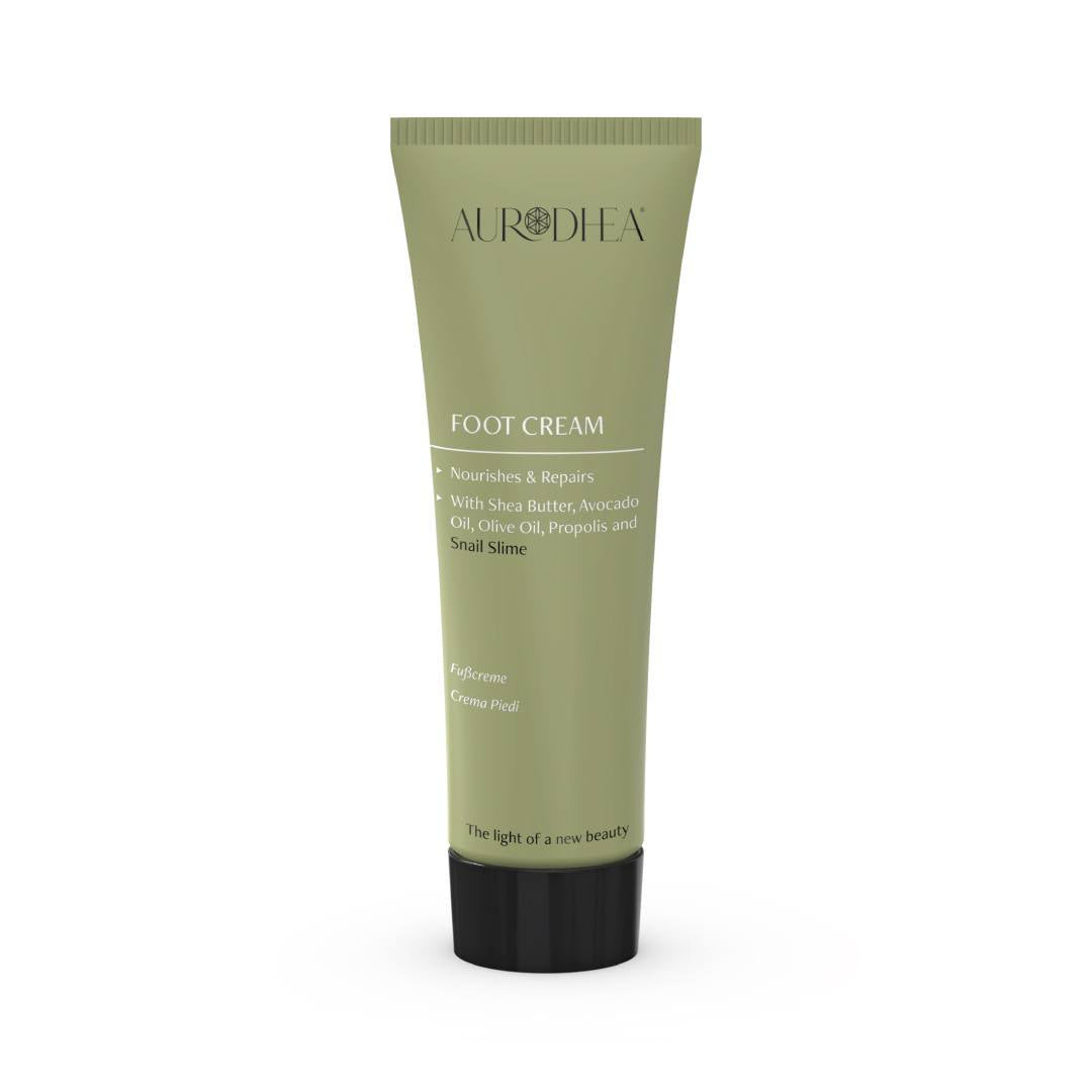 Crème pieds à la bave d'Escargot - 75 ml Enrichi en beurre de Karité, huile d'Avocat, huile d'Olive et à la Propolis Cod.: BV06B