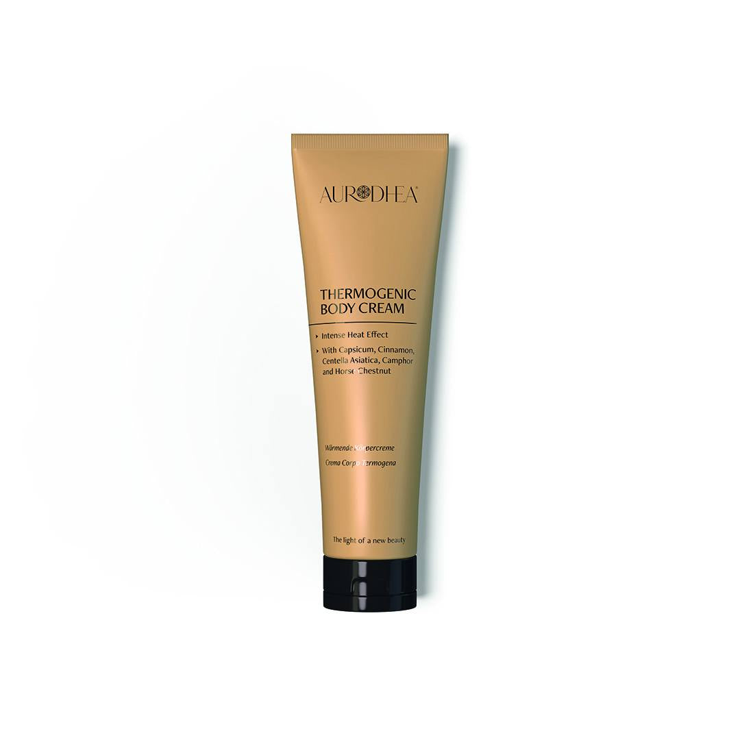 Crème corps thermogène effet « chaud fort » - 150 ml Enrichie en Capsicum, Cannelle, Centella Asiatica, Camphre et Marron d'Inde  Cod.: CR01B