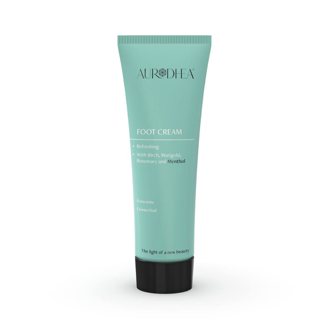 Crème pieds au Ménthol - 75 ml Enrichie en extraits de Bouleau, Calendula et Romarin Cod.: CR19B