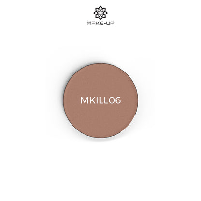 Poudre compacte illuminatrice 'Warm Shade' - Shiny Bronze Cod.: MKILL06