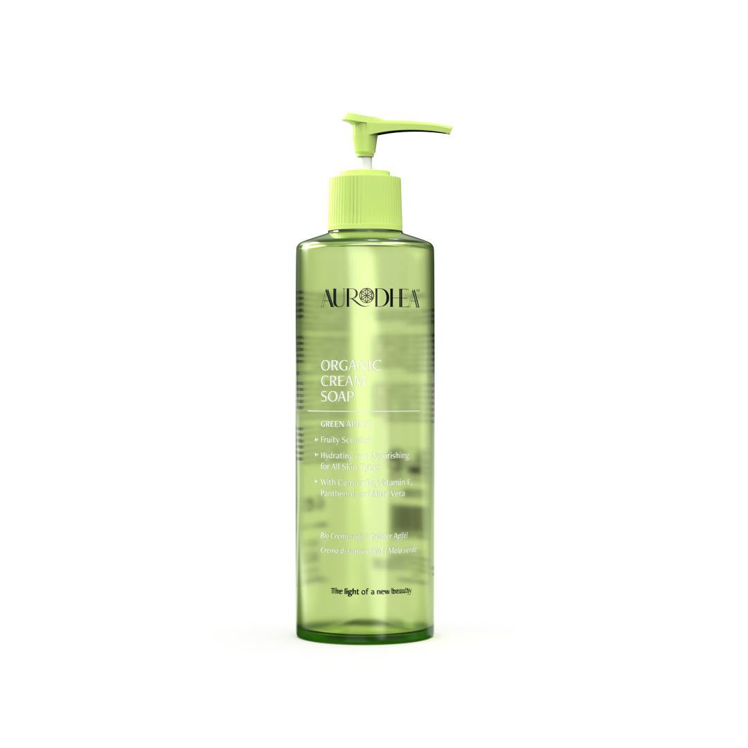 Crème de savon Enrichie en Camomille, Vitamine E, Panthénol et Aloe vera - 260 ml