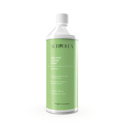 Crème de savon - 1000 ml Enrichie en Camomille, Vitamine E, Panthénol et Aloe vera