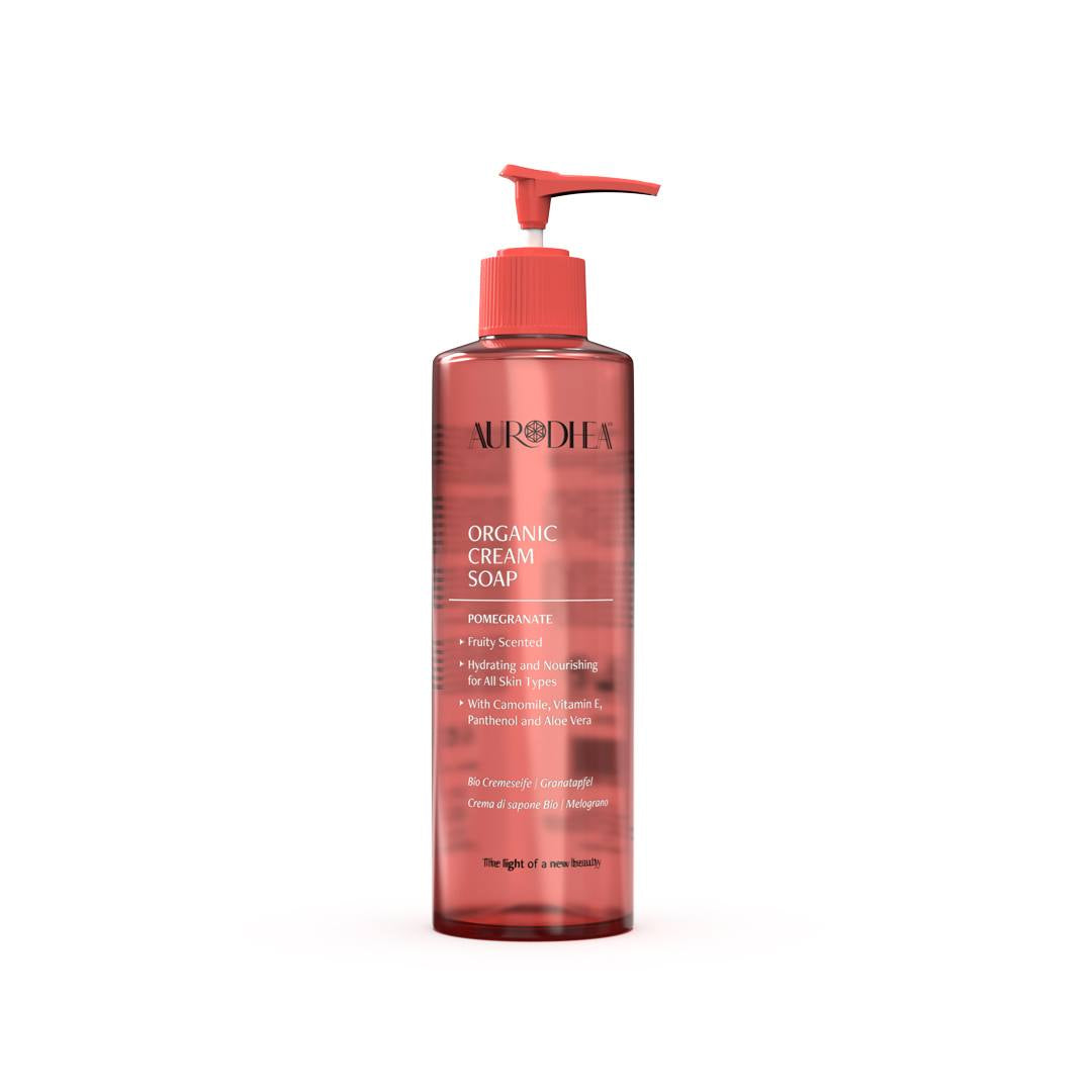Crème de savon Enrichie en Camomille, Vitamine E, Panthénol et Aloe vera - 260 ml