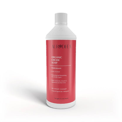 Crème de savon - 1000 ml Enrichie en Camomille, Vitamine E, Panthénol et Aloe vera